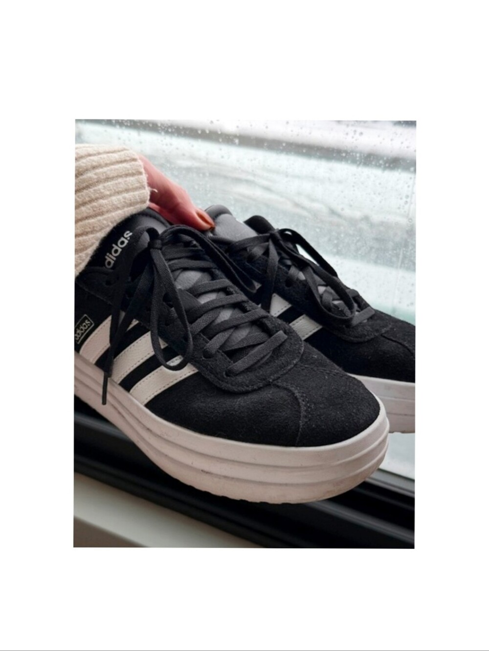 Adidas VL Court Platform Sneaker NWOT! - Picture 3 of 3
